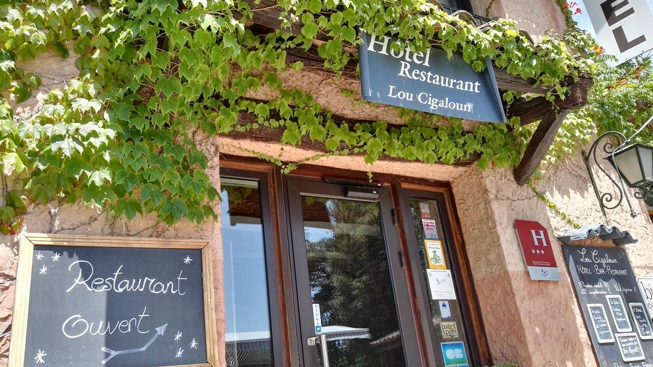 Hotel Lou Cigaloun Saint-Antonin-du-Var Zewnętrze zdjęcie